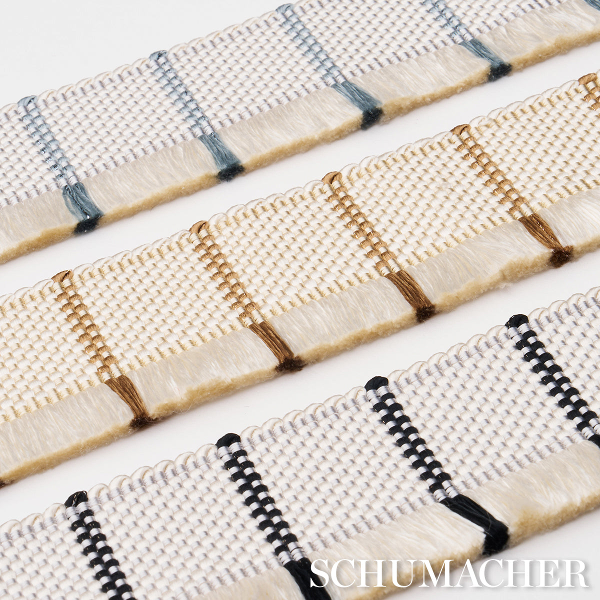 Purchase 83372 | Frances Silk Fringe, Mineral - Schumacher Trim