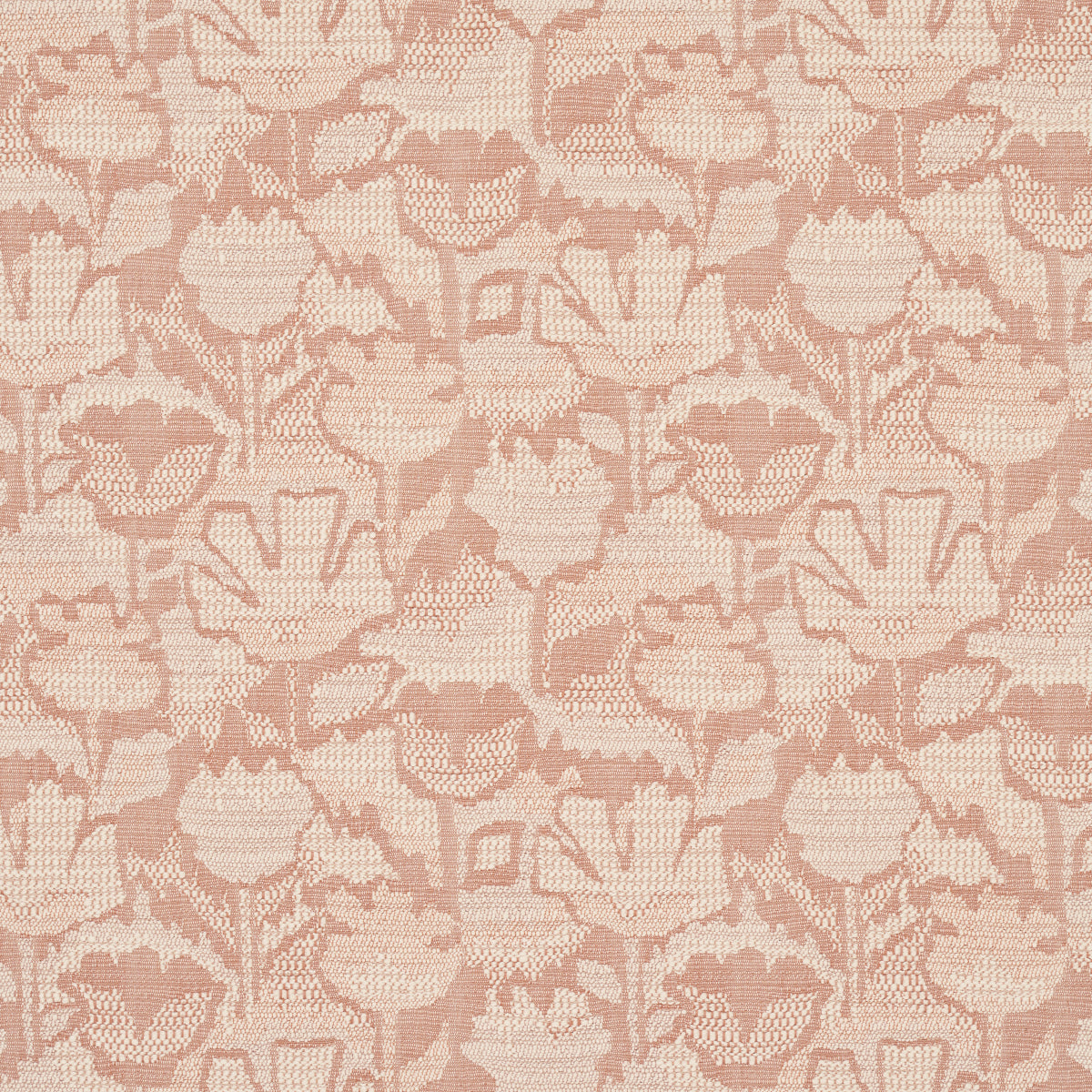 Purchase 83452 | Wild Flower, Brick - Schumacher Fabric