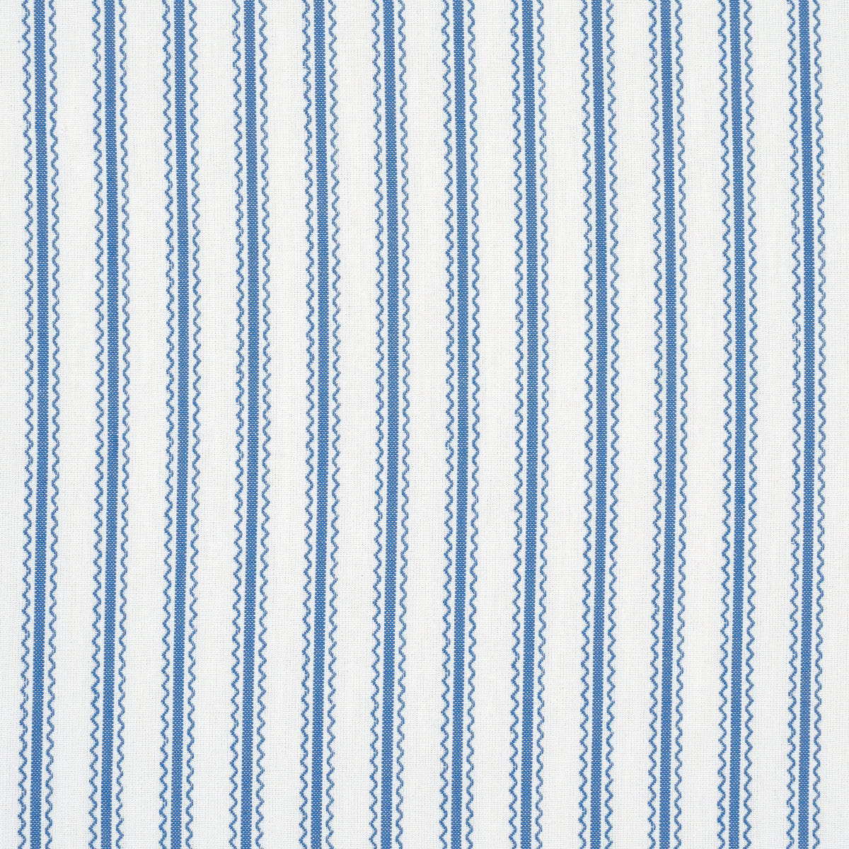 Purchase 83702 | Birdie Ticking Stripe, Indigo - Schumacher Fabric