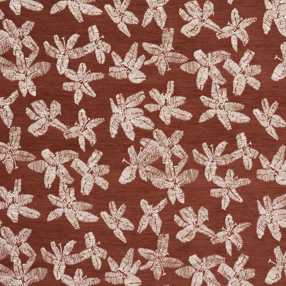 Purchase 83810 | Hibiscus, Teak - Schumacher Fabric