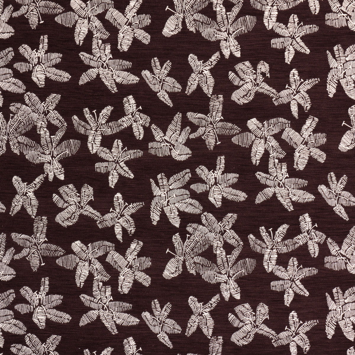 Purchase 83811 | Hibiscus, Plum - Schumacher Fabric