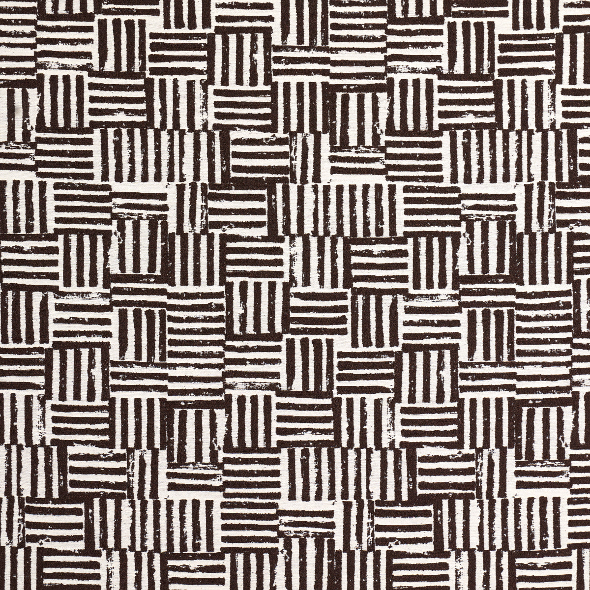 Purchase 83820 | Patchwork, Cacao - Schumacher Fabric