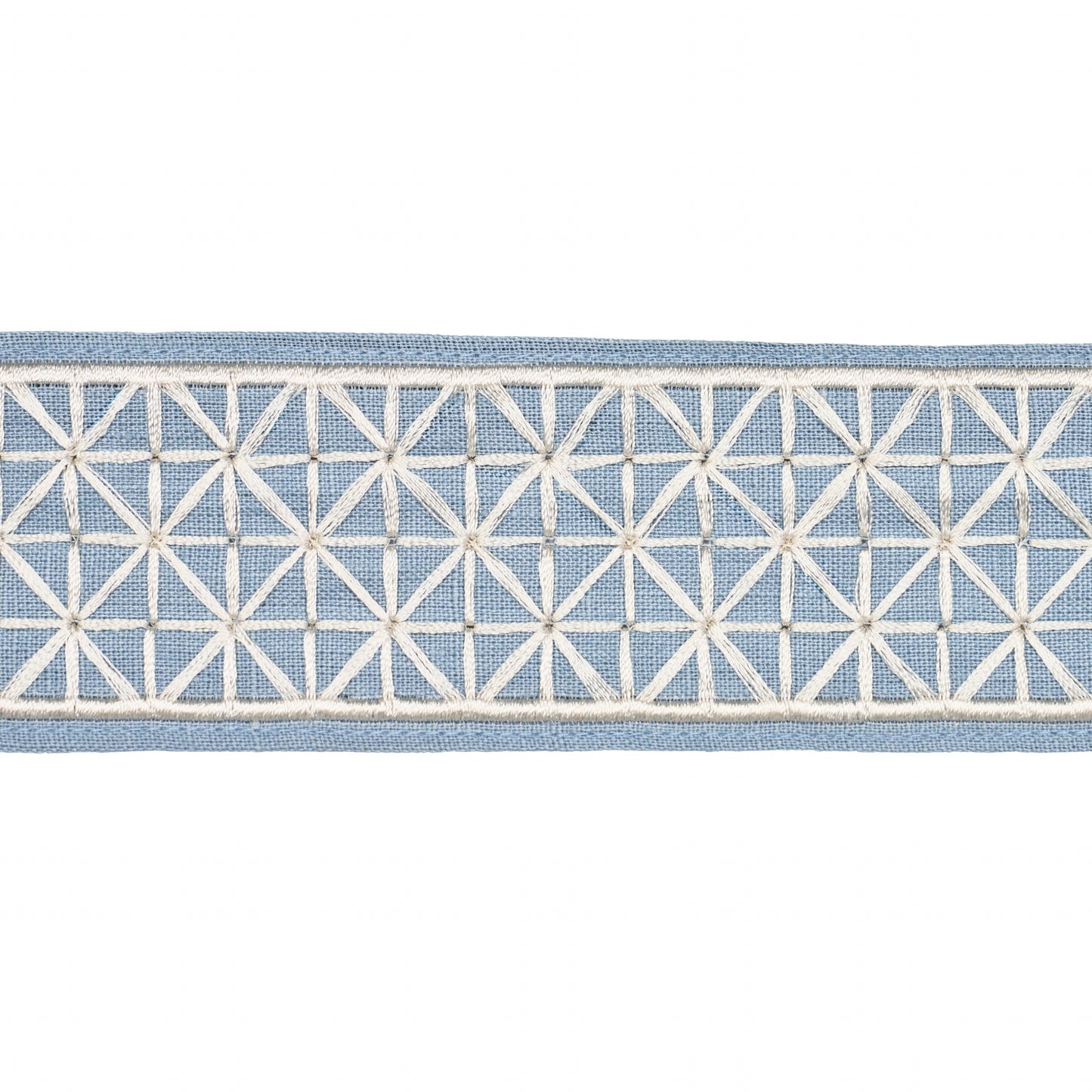 Purchase 83851 | Directoire Tape Narrow, Sky - Schumacher Trim