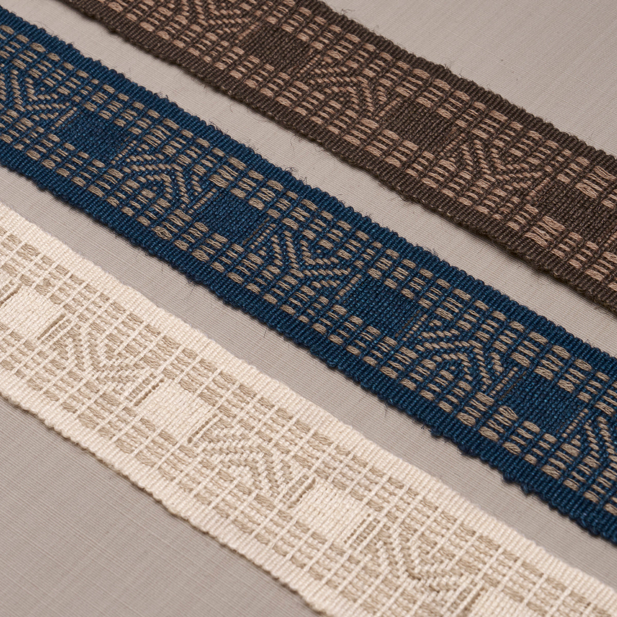 Purchase 83981 | Nael Linen Cotton Tape, Oyster - Schumacher Trim