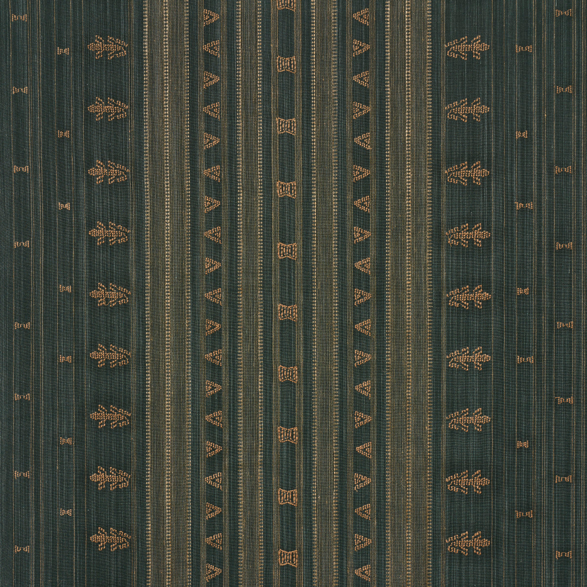 Purchase 84061 | Nima Embroidered Cotton Linen, Jungle Green - Schumacher Fabric