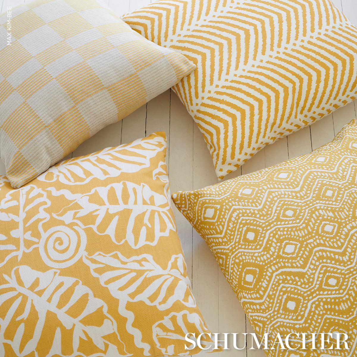 Purchase 84240 | Colma Indoor/Outdoor, Marigold - Schumacher Fabric