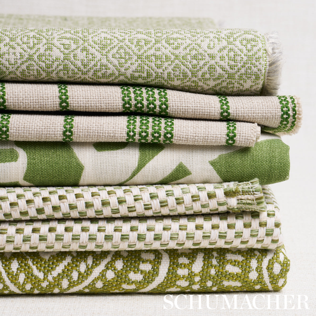 Purchase 84272 | Serra Mesa Indoor/Outdoor Stripe, Verde - Schumacher Fabric
