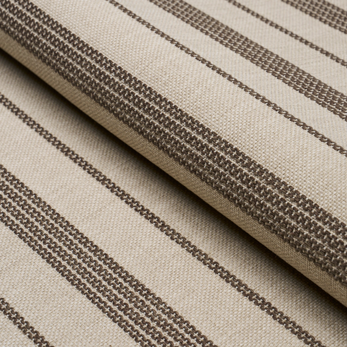 Purchase 84273 | Serra Mesa Indoor/Outdoor Stripe, Burlap - Schumacher Fabric