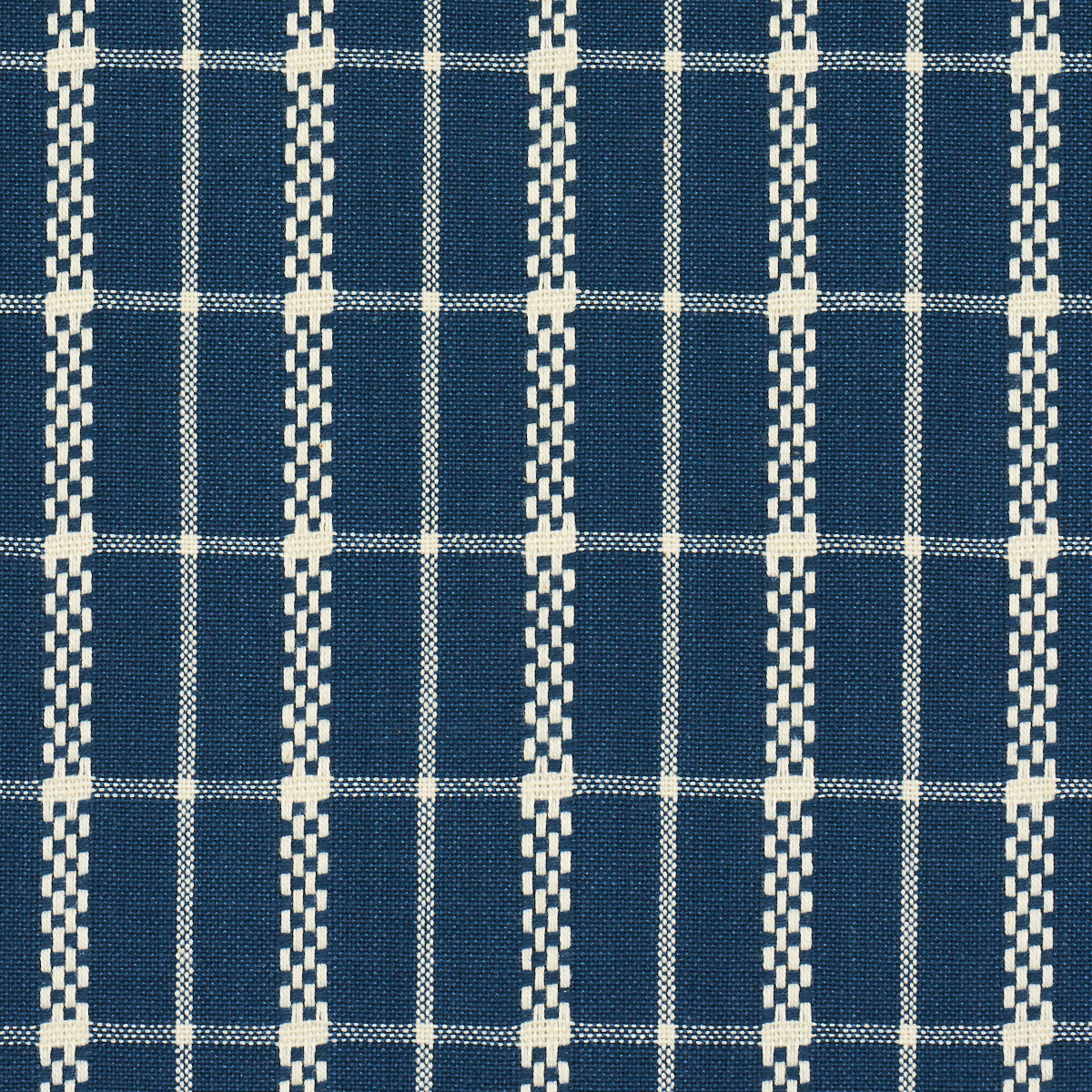 Purchase 84681 | Boyd Check, Indigo - Schumacher Fabric