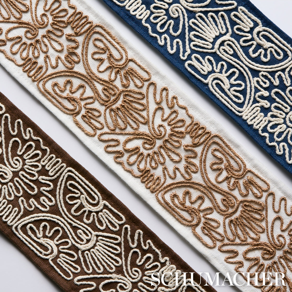 Purchase 84760 | Nico Tape, Natural - Schumacher Trim