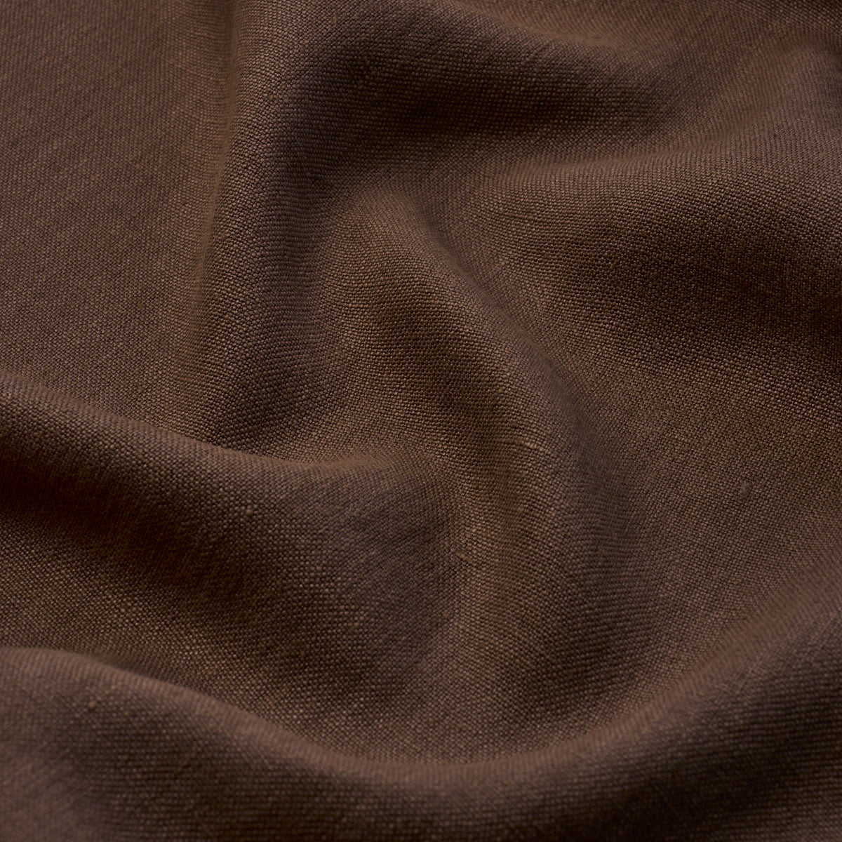 Purchase 84959 | Kai Linen, Chocolate - Schumacher Fabric