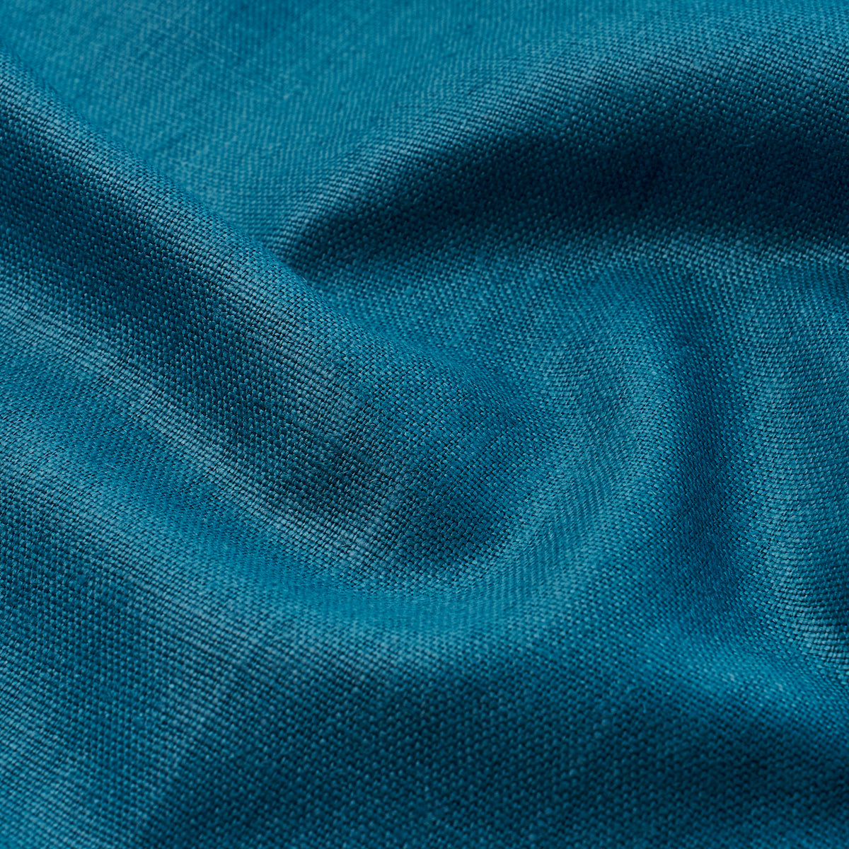Purchase 84963 | Leo Glazed Linen, Peacock - Schumacher Fabric
