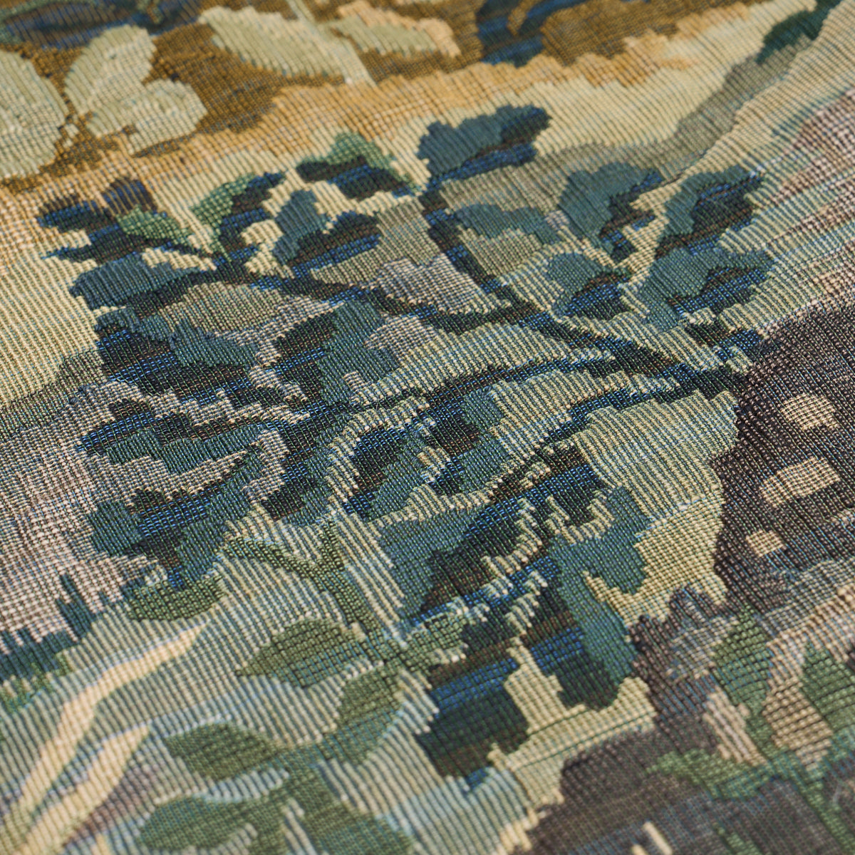 Purchase 85370 | Flemish Tapestry, Vert - Schumacher Fabric
