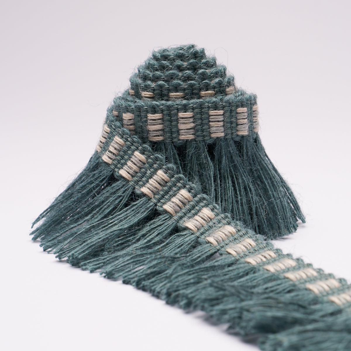 Purchase 85562 | Country Fringe, Teal - Schumacher Trim
