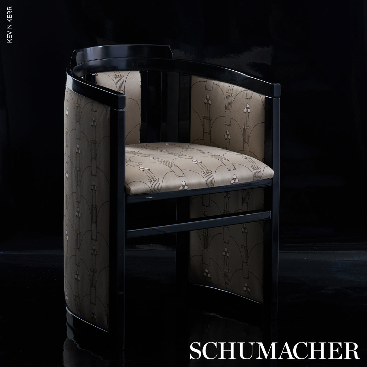 Purchase 85600 | Swanson Scallop, Pewter - Schumacher Fabric