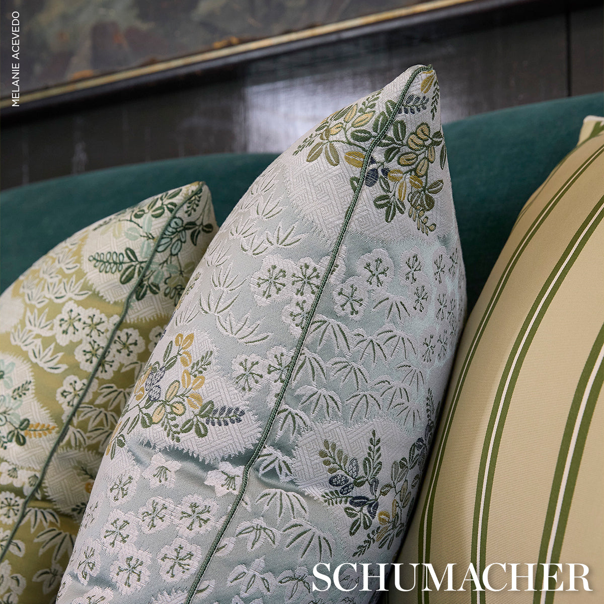 Purchase 85642 | Lorene, Sky - Schumacher Fabric