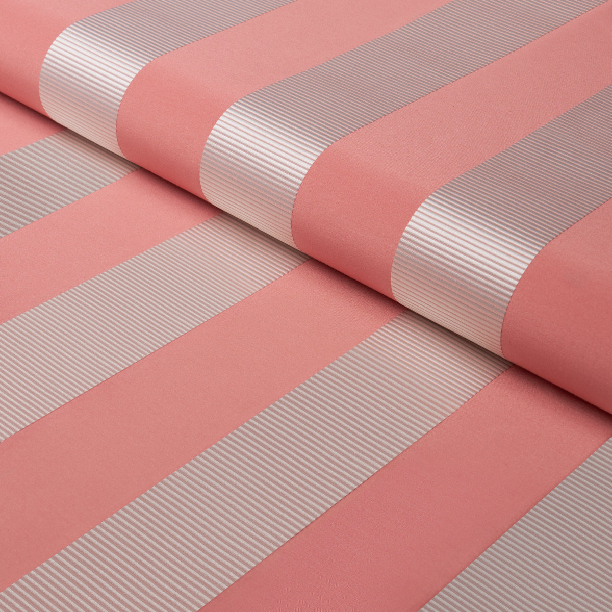 Purchase 85774 | Madison Wide Stripe, Pink - Schumacher Fabric