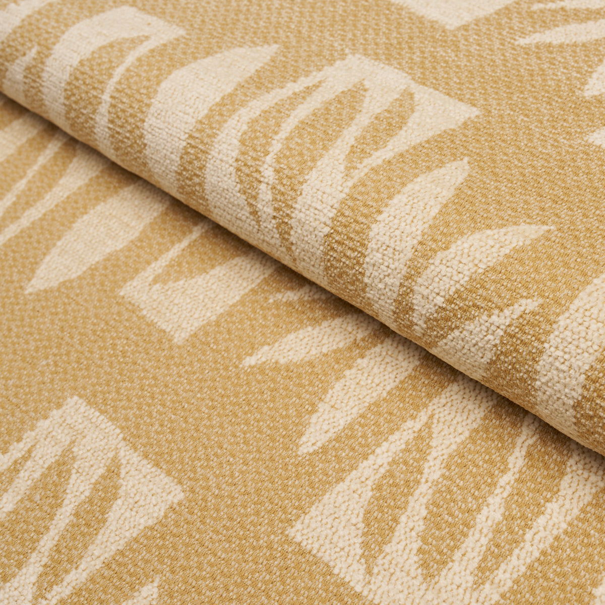 Purchase 85881 | Banana Leaf Cut Out, Cream - Schumacher Fabric