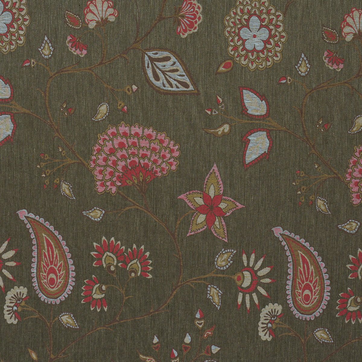 Purchase 86152 | Fiammetta Jacquard, Verde - Schumacher Fabric