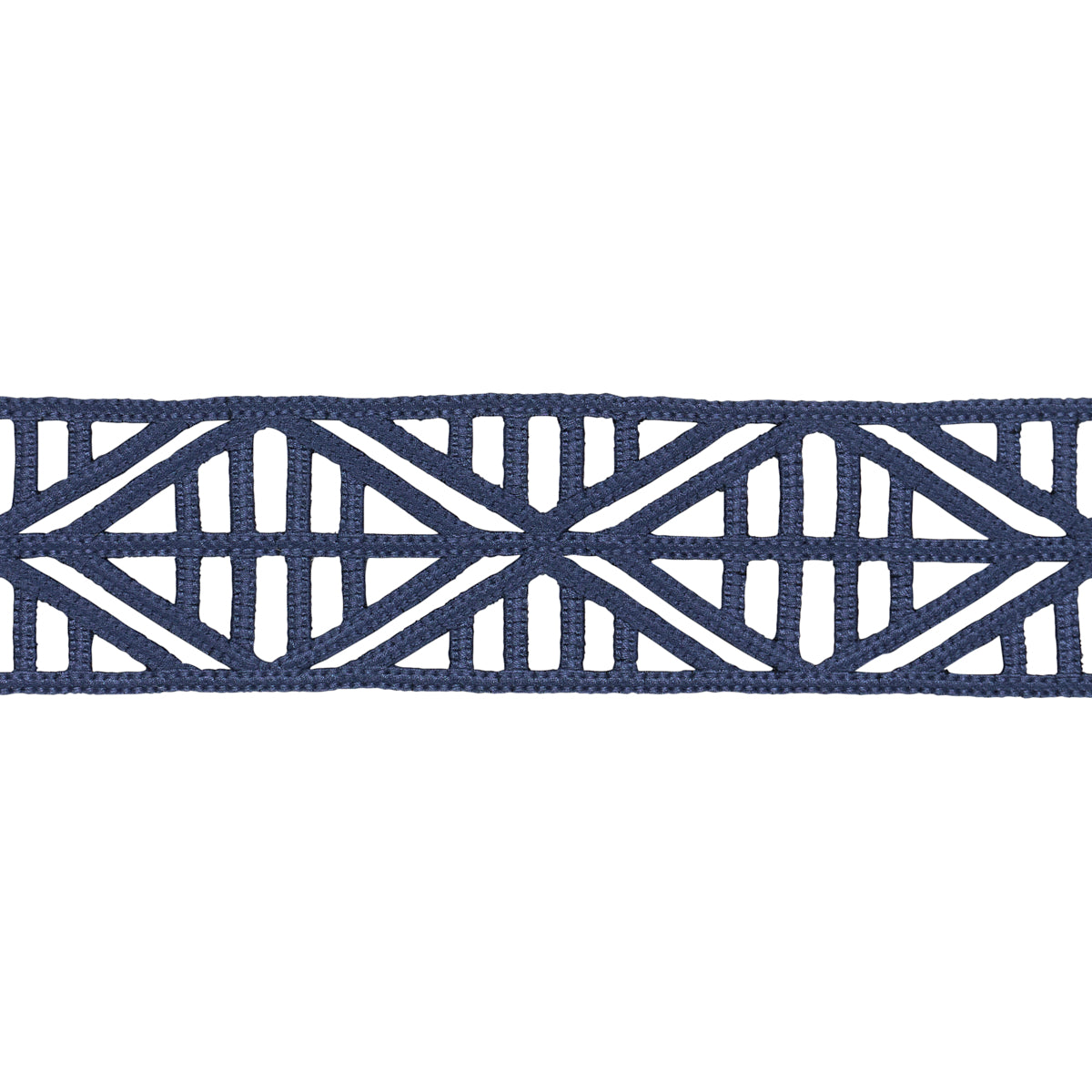 Purchase 86282 | Diamond Lattice, Navy - Schumacher Trim