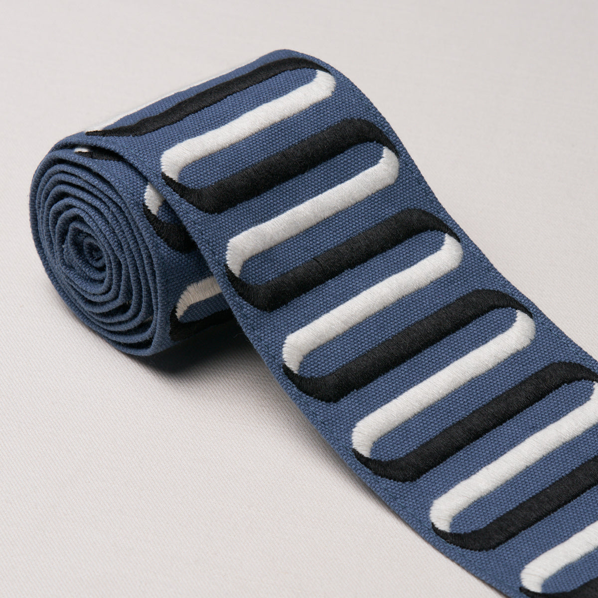 Purchase 86342 | Ribbon Tape, Navy - Schumacher Trim
