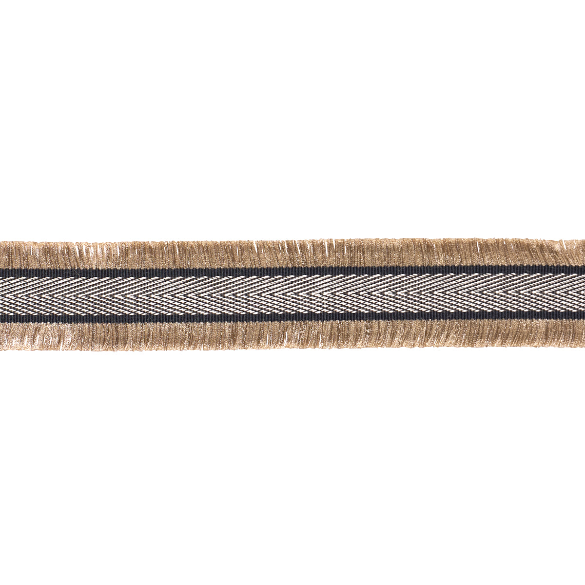 Purchase 86373 | Felicity Fringe Trim, Black - Schumacher Trim