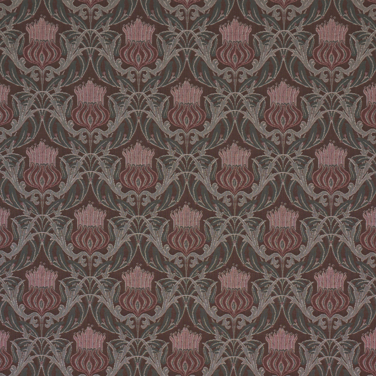 Purchase 86630 | Rowallan Trellis, Chocolate - Schumacher Fabric