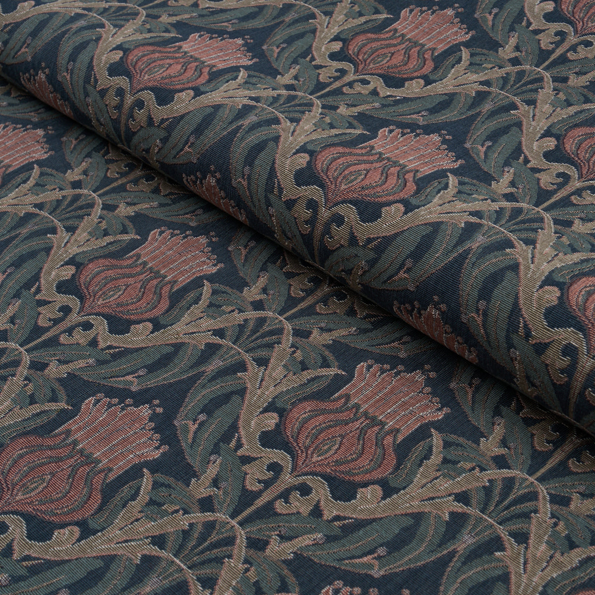 Purchase 86631 | Rowallan Trellis, Midnight - Schumacher Fabric
