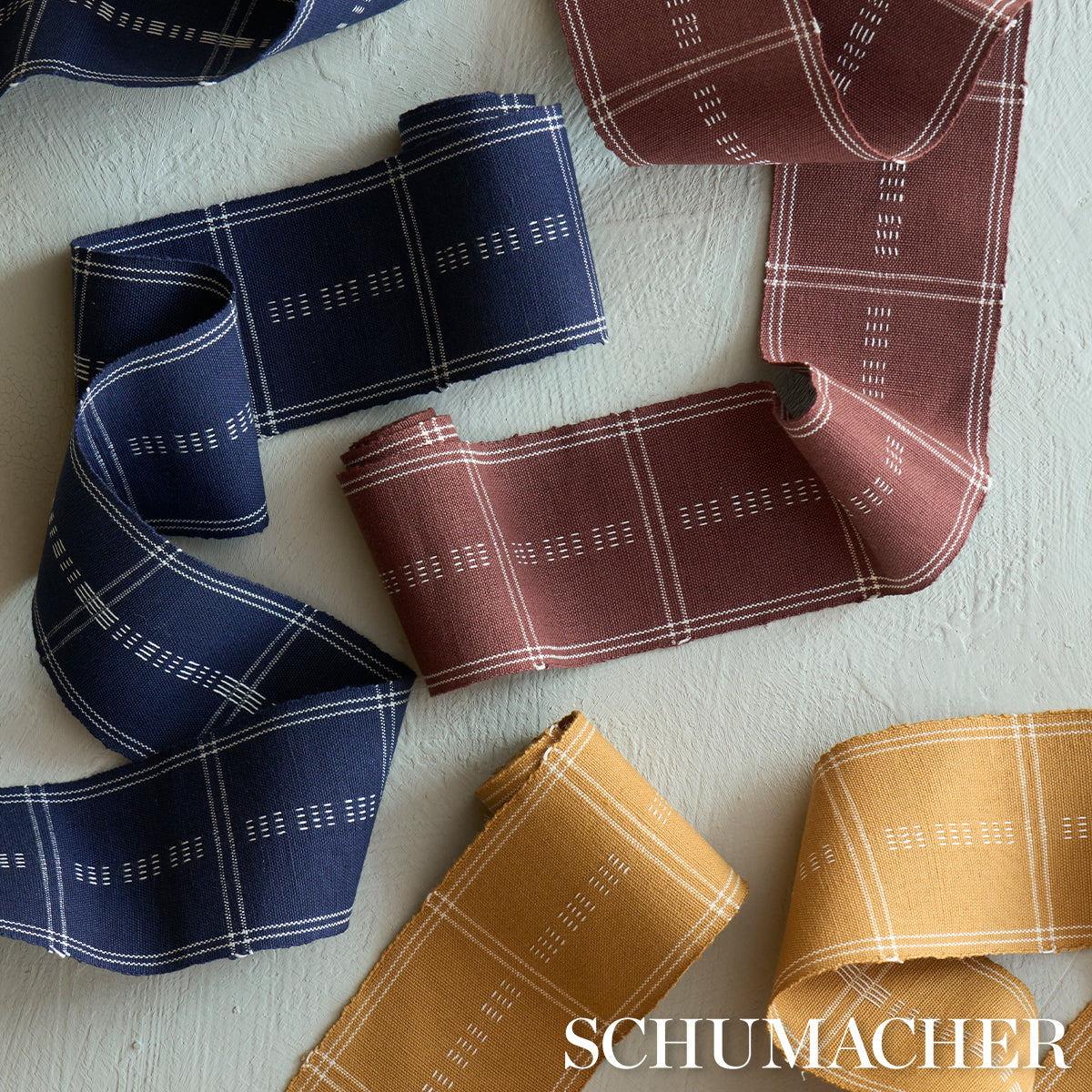 Purchase 86730 | Ayan Tape, Indigo - Schumacher Trim