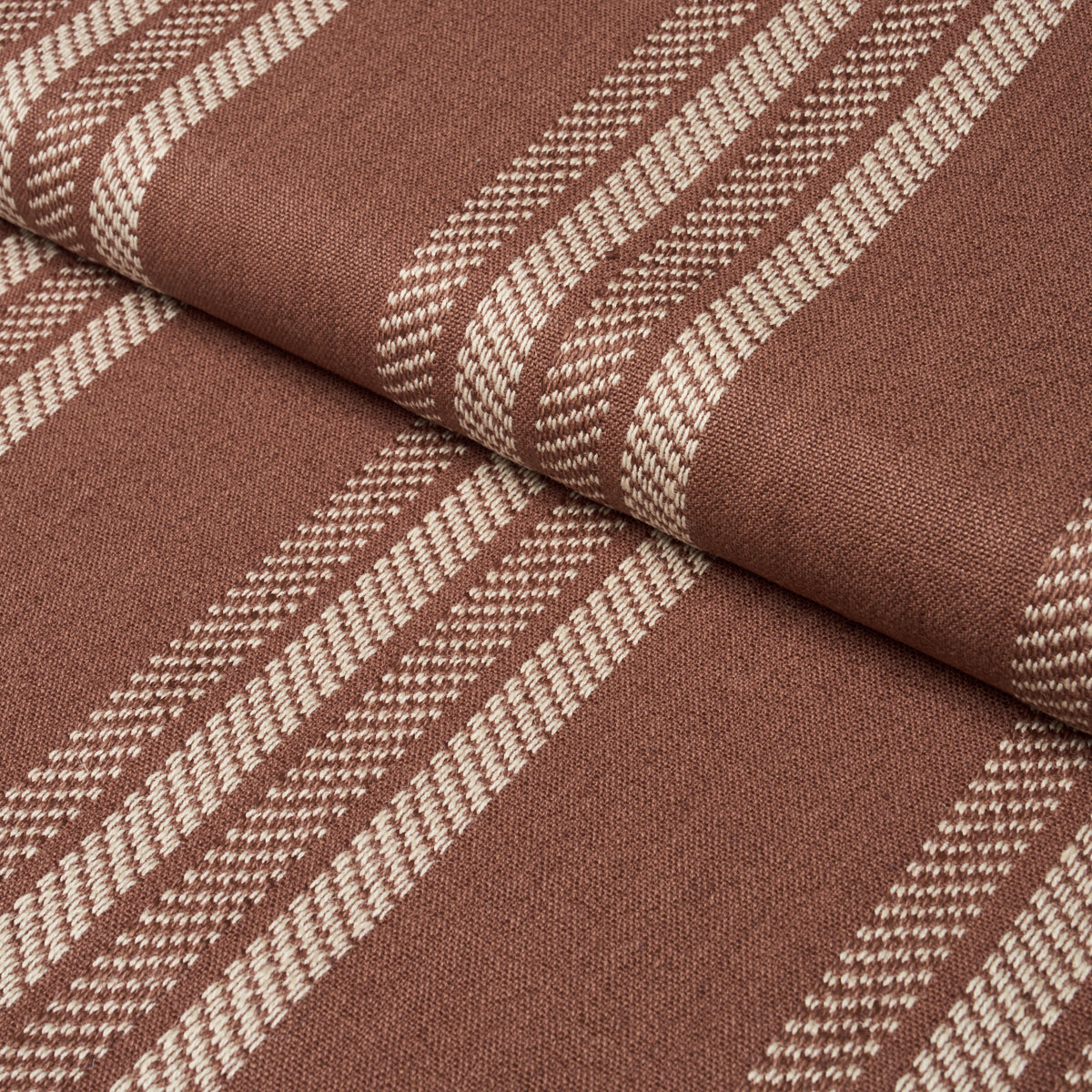 Purchase 86741 | Nor Stripe, Terracotta - Schumacher Fabric