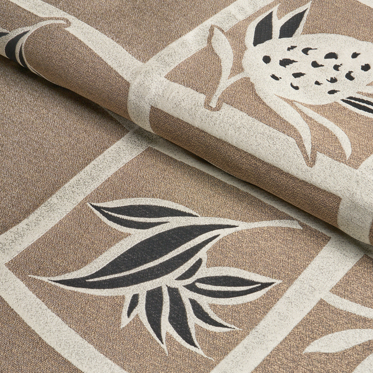 Purchase 86900 | High Line, Metallic Brown - Schumacher Fabric