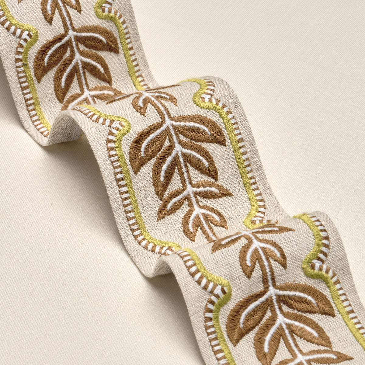 Purchase 86912 | High Line Tape, Chartreuse - Schumacher Trim