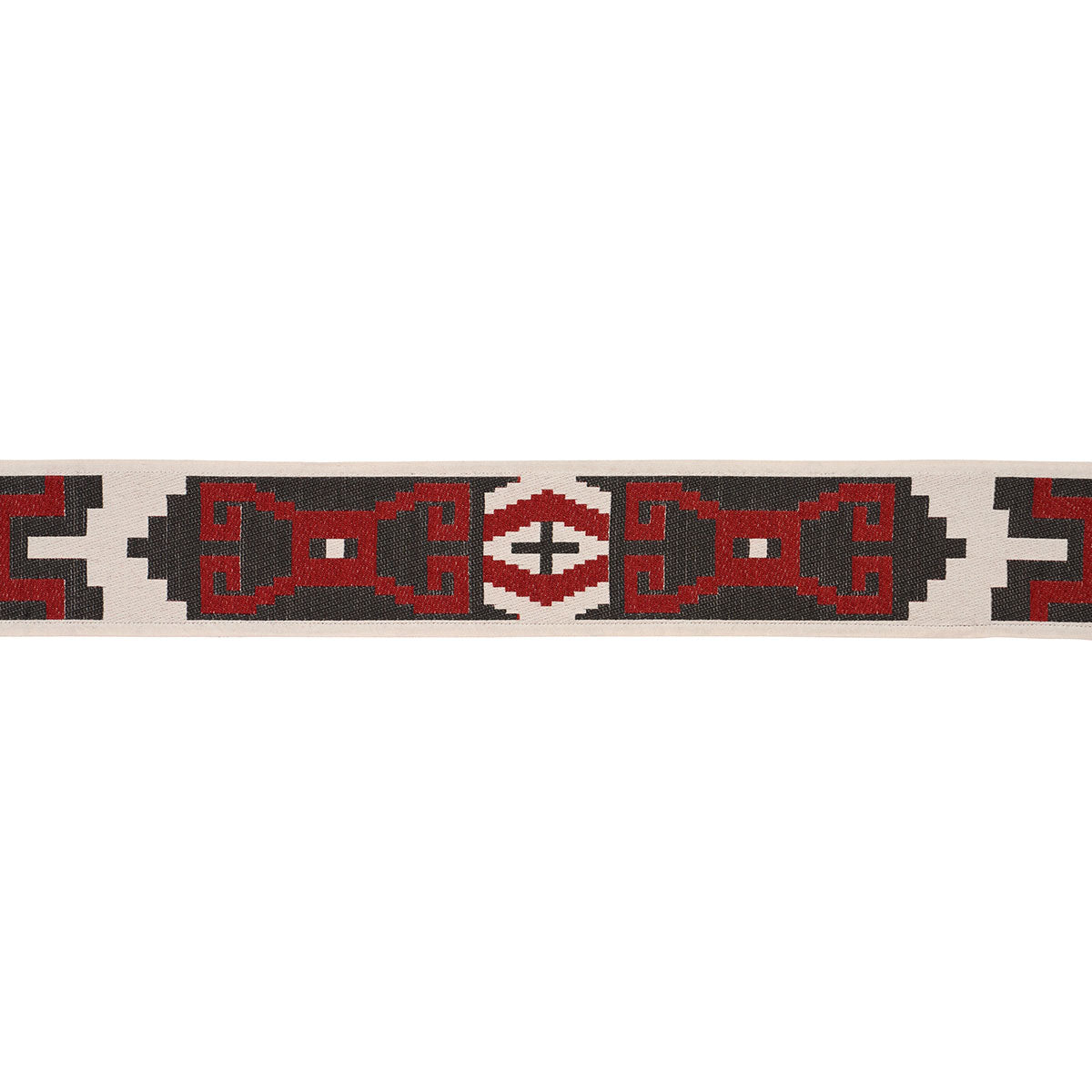 Purchase 87042 | Storm Pattern Tape, Red - Schumacher Trim
