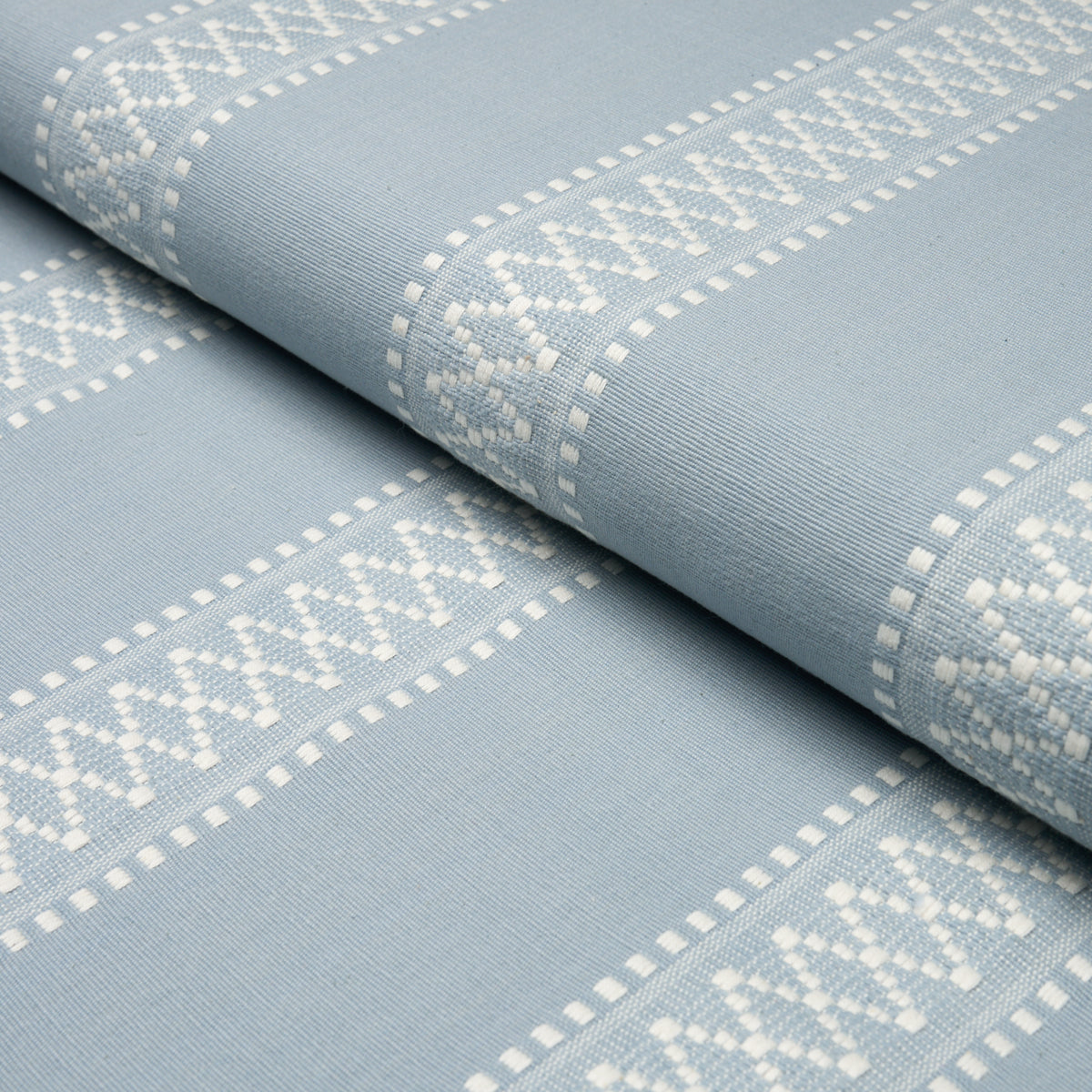Purchase 87200 | Shannon Stripe, Sky - Schumacher Fabric