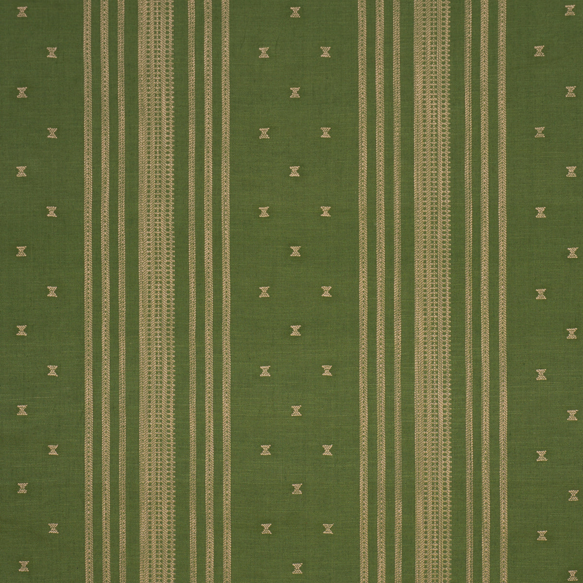 Purchase 87251 | Imara Stripe, Green - Schumacher Fabric