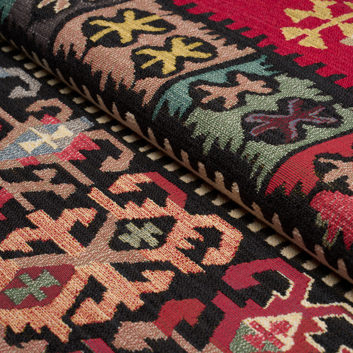 Purchase 87470 | Sahane, Pomegranate Red - Schumacher Fabric