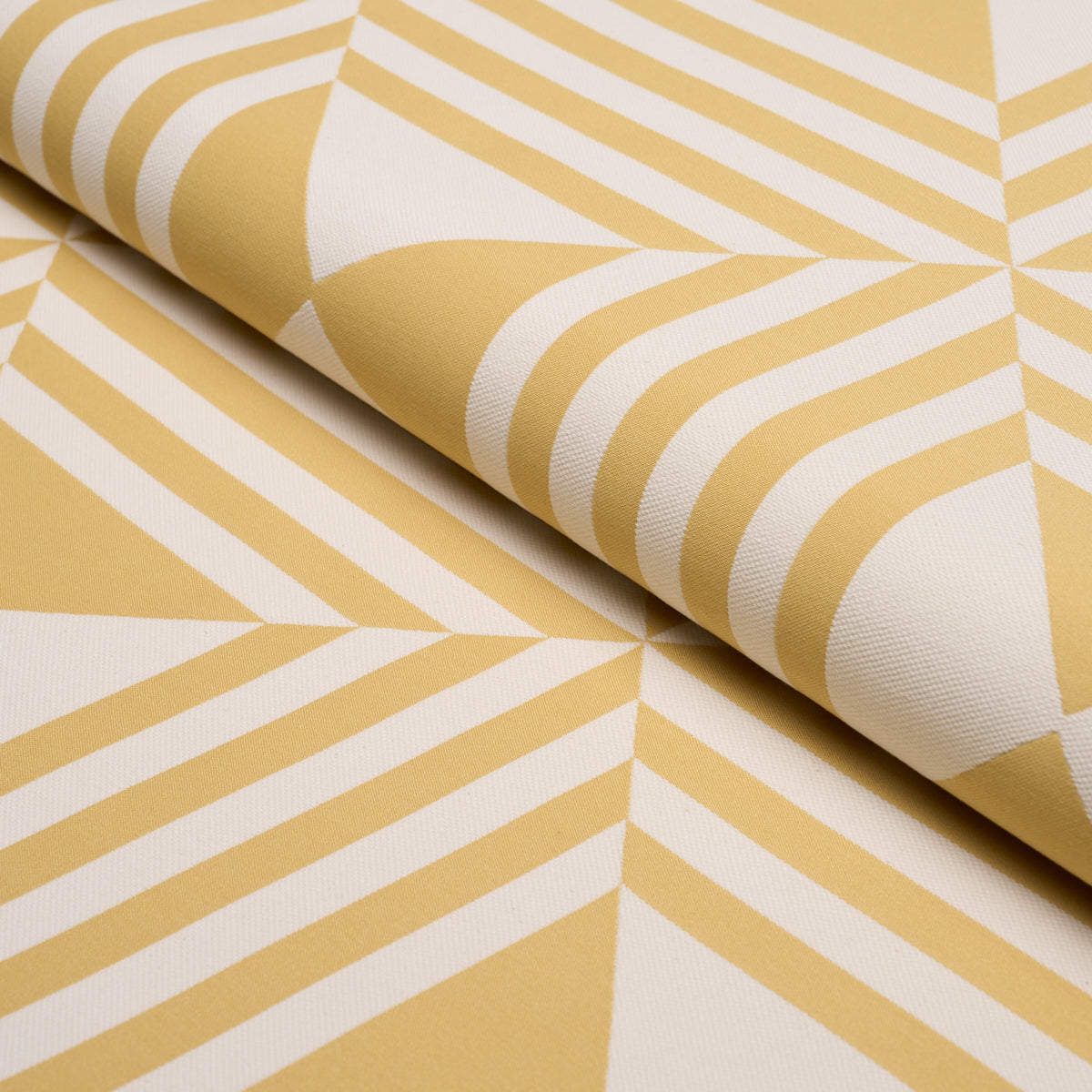 Purchase 87592 | Square In A Square, Yellow - Schumacher Fabric