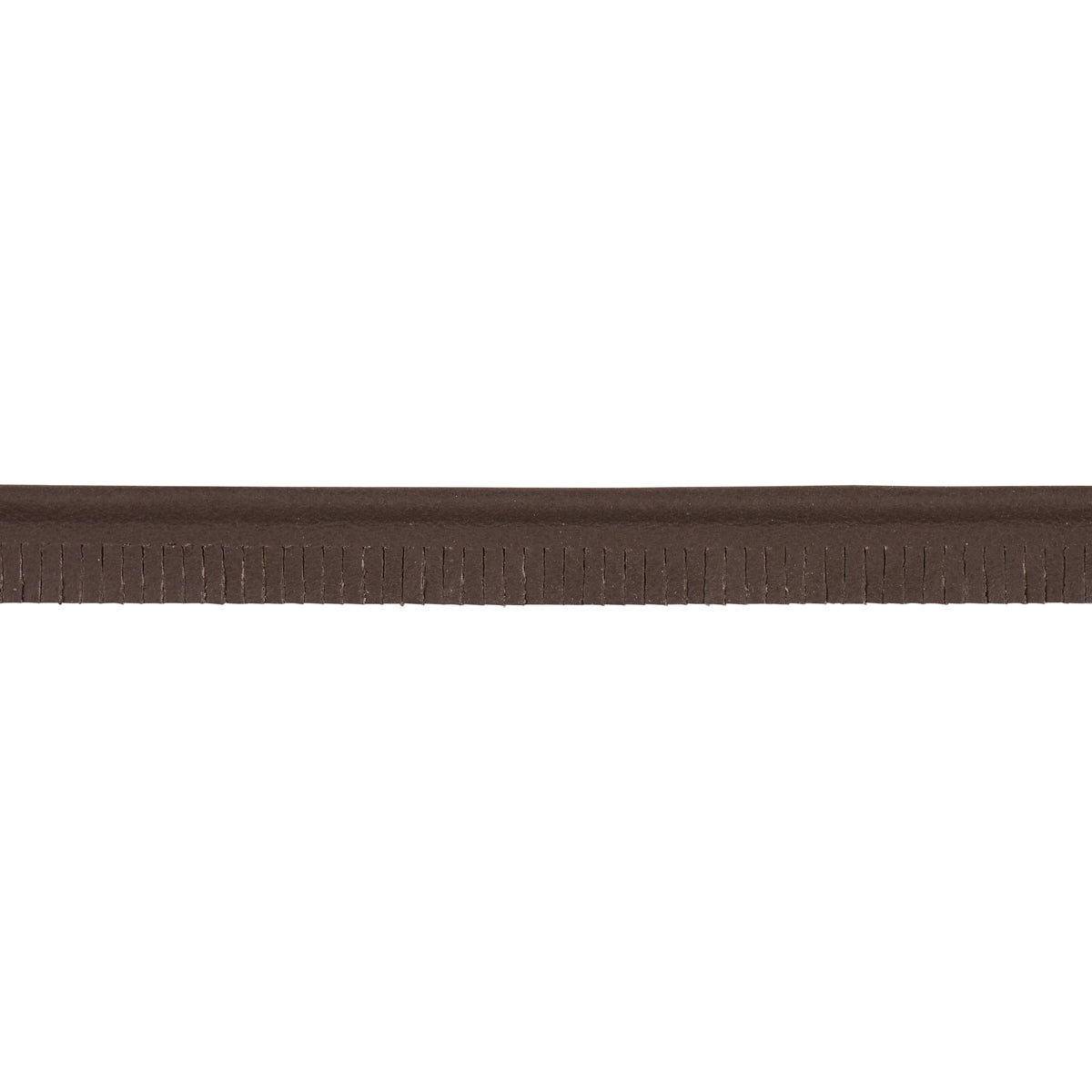 Purchase 87745 | Burnham Narrow Leather Piping, Dark Brown - Schumacher Trim