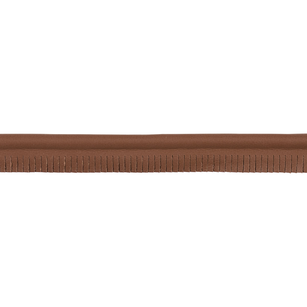 Purchase 87754 | Burnham Medium Leather Piping, Brown - Schumacher Trim