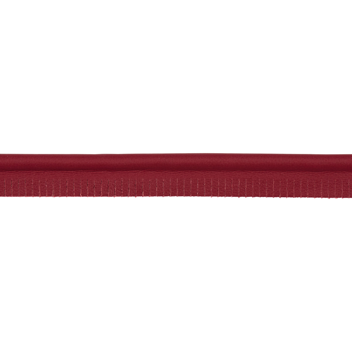 Purchase 87757 | Burnham Medium Leather Piping, Red - Schumacher Trim