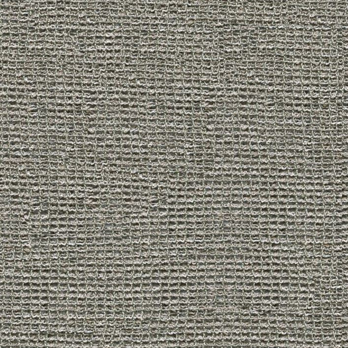Sample 9309.11.0 Threads Blue Steel Grey Drapery Novelty Fabric by Kravet Couture