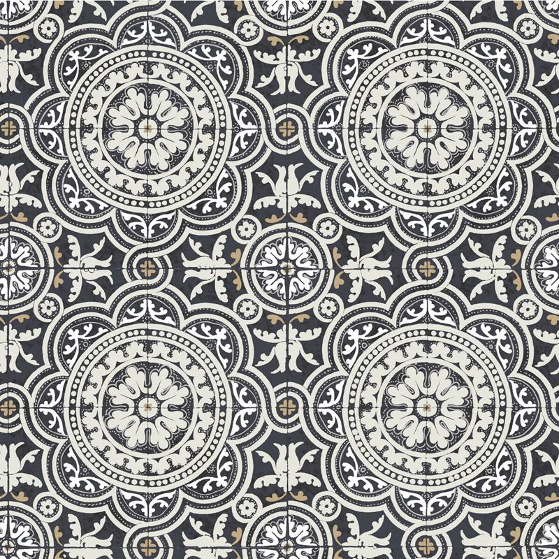Sample 94/8045 Piccadilly Black And White by Cole and Son