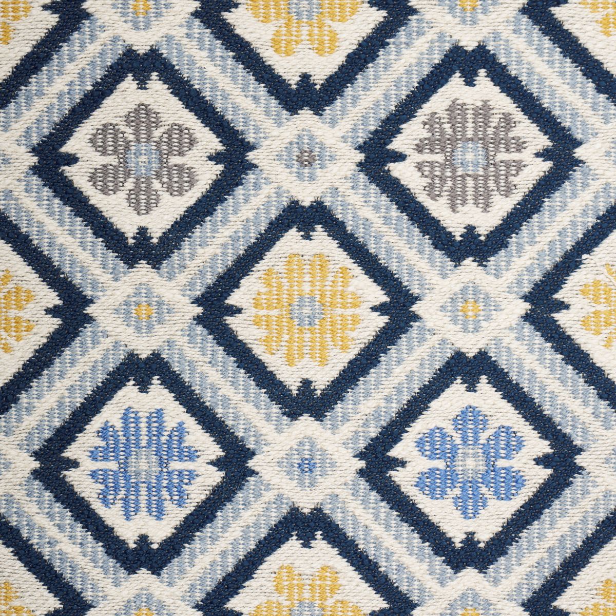 Purchase 940204 | Hospitality Savonnerie In/Out, Denim - Schumacher Fabric