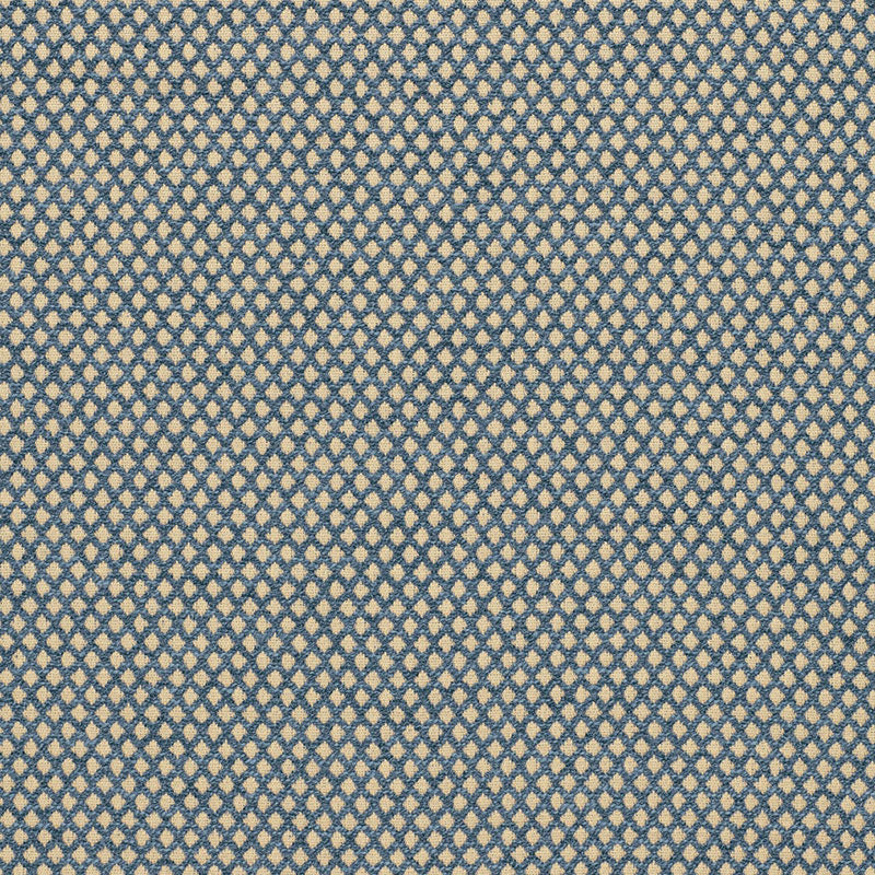Looking 94851 Losange Boucle' Prussian by Schumacher Fabric