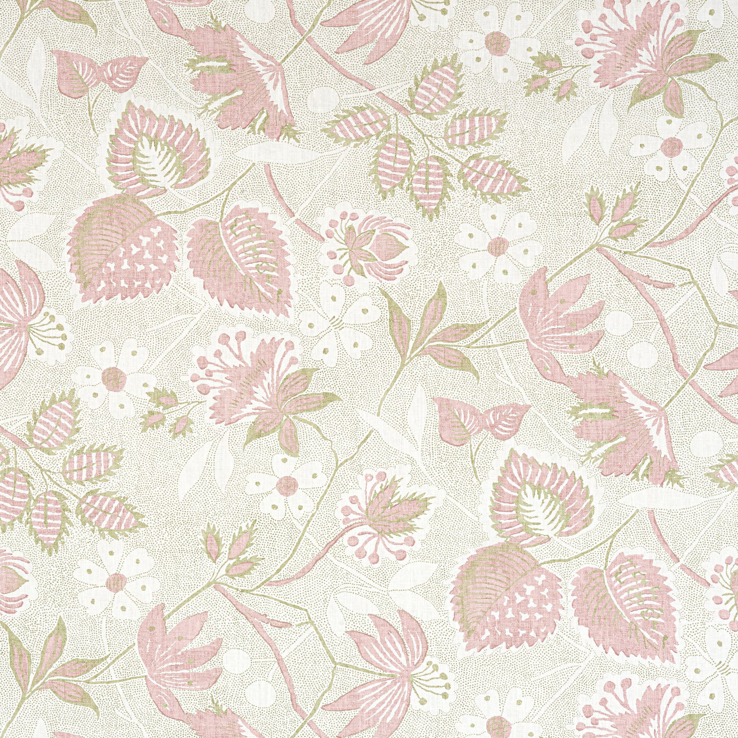 Purchase Ann French Fabric Pattern number AF15113 pattern name Indienne Hazel