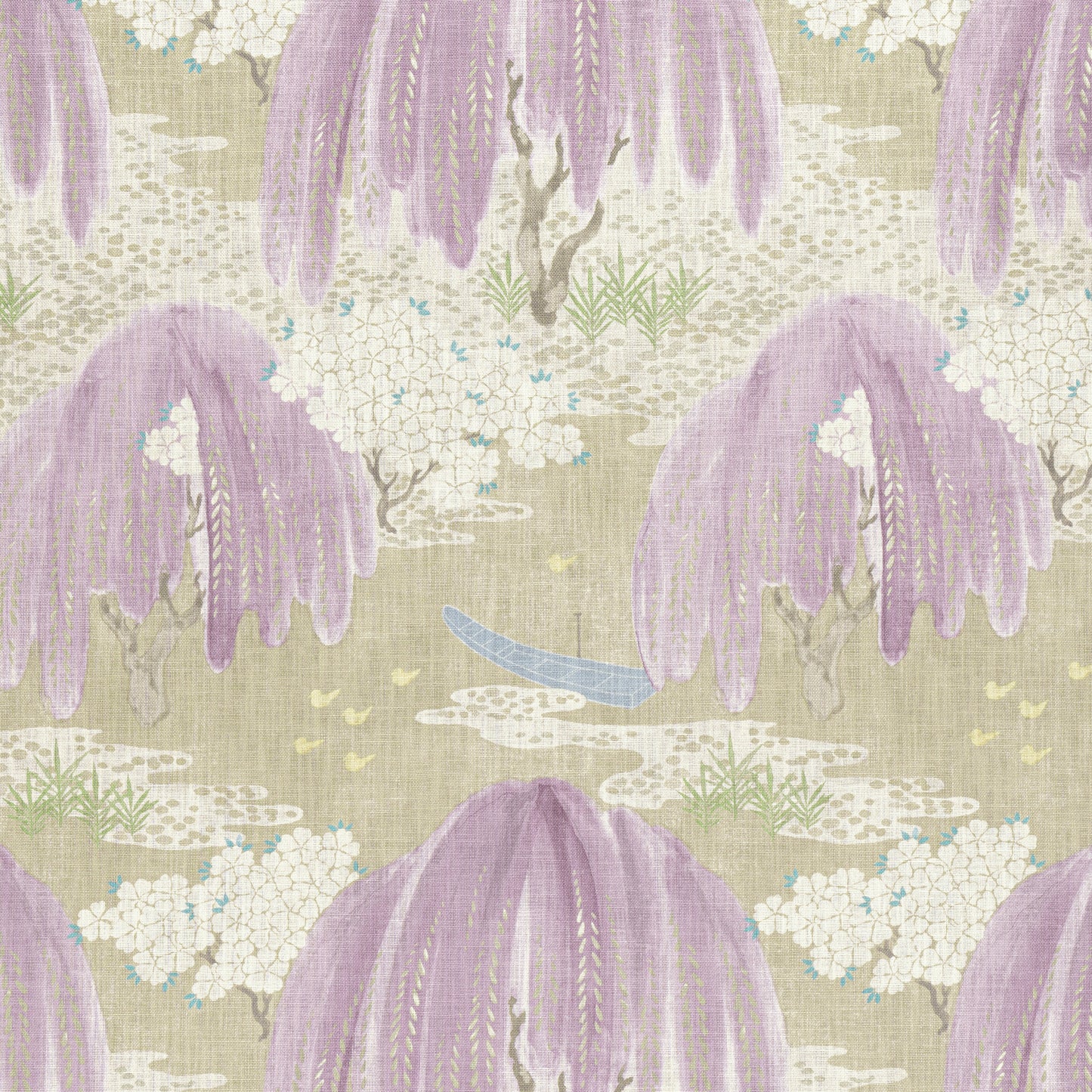 Purchase Ann French Fabric Pattern AF23107 pattern name Willow Tree