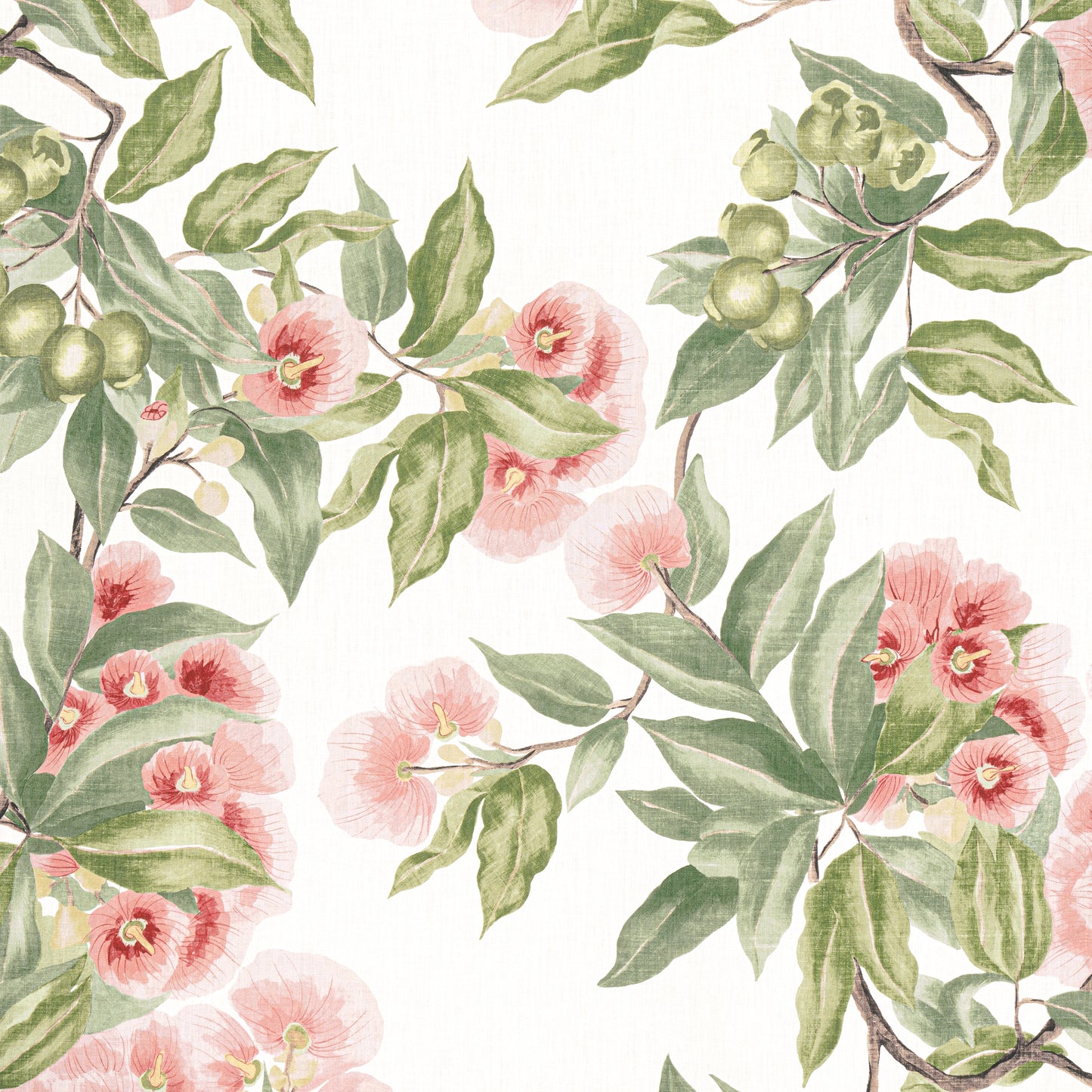 Purchase Ann French Fabric Pattern AF24550 pattern name Camellia Garden