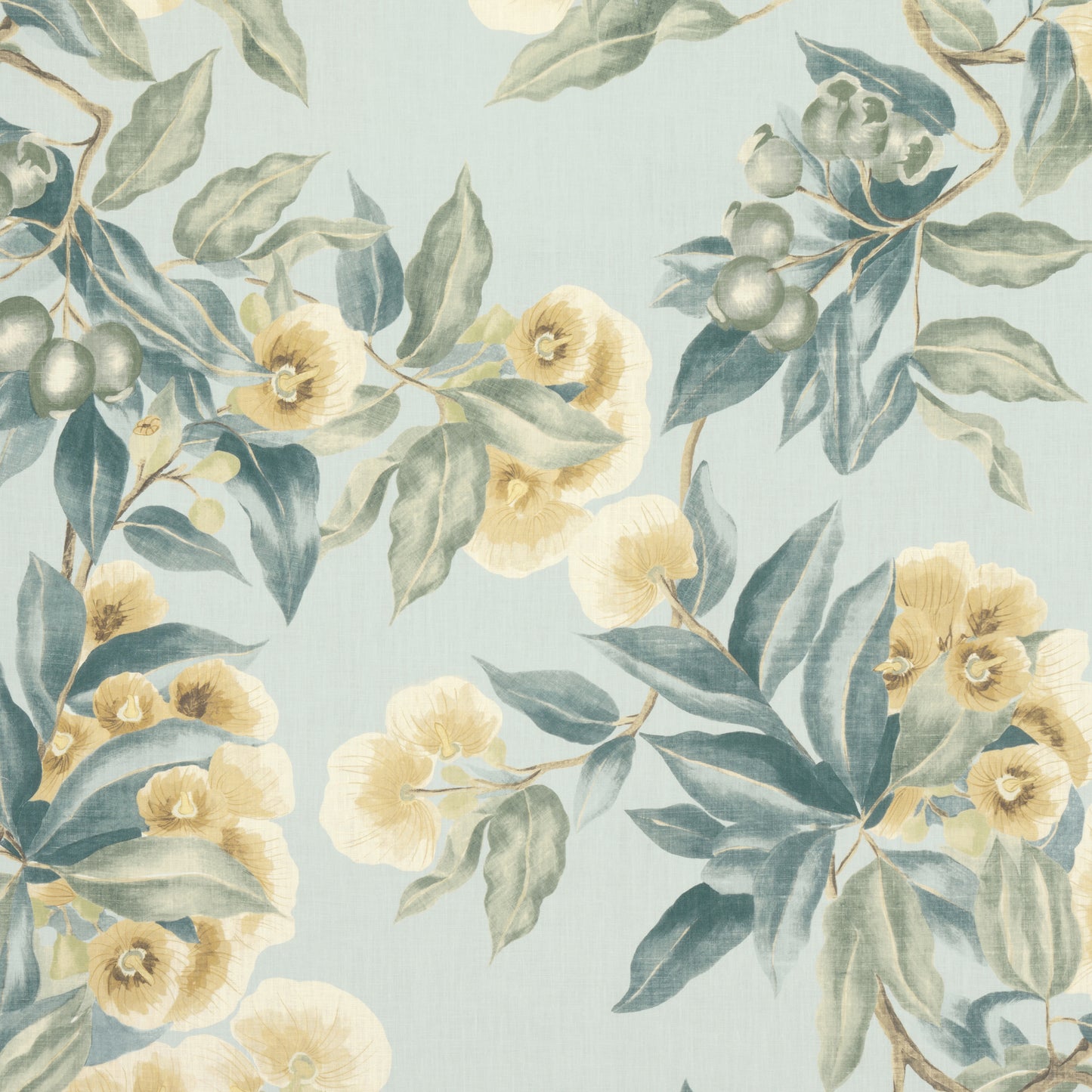 Purchase Ann French Fabric SKU# AF24552 pattern name Camellia Garden