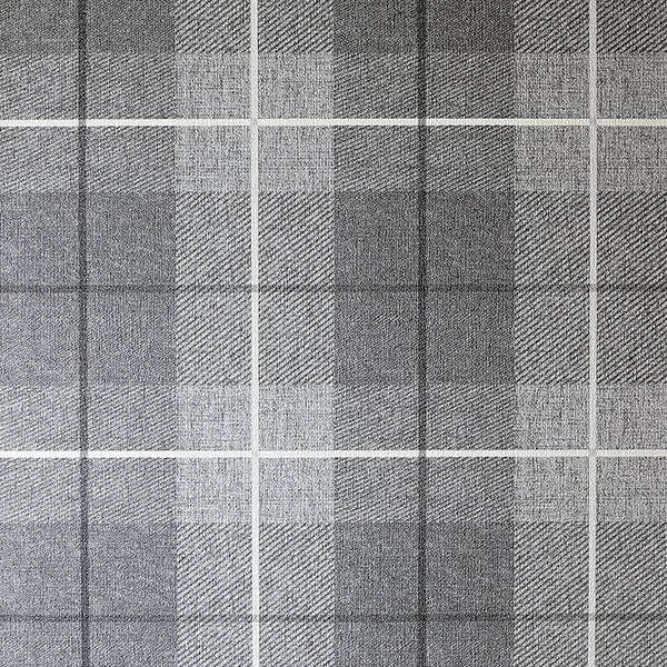 Purchase AH294900 Brewster Wallpaper, Hector Charcoal Plaid - Arthouse