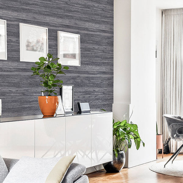 Purchase AH297702 Brewster Wallpaper, Philomena Pewter Striated - Arthouse12